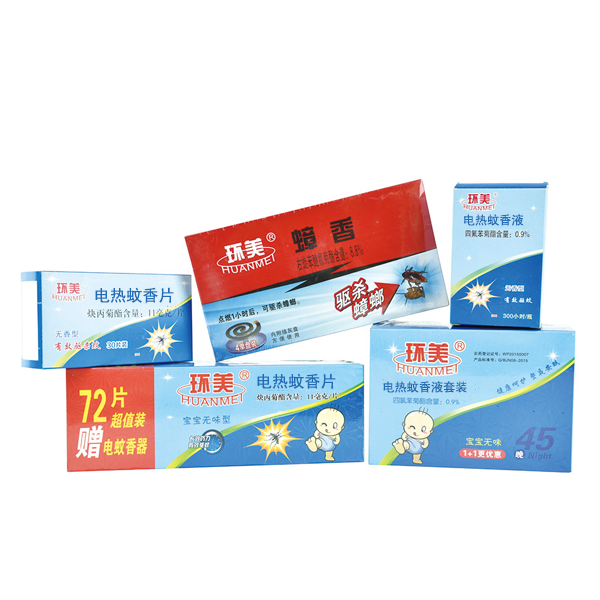環(huán)美-蟑香、電熱蚊香液、電熱蚊香片